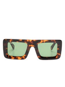 Off-White Eyewear Leonardo square-frame sunglasses - Marron