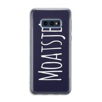 Moatsje!: Samsung Galaxy S10e Transparant Hoesje