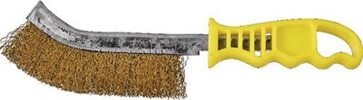Promat Staalborstel | lengte 265 mm | 0,3 mm messing | 1-rijig - 4000841067 - 4000841067