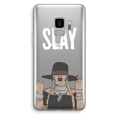 Slay All Day: Samsung Galaxy S9 Transparant Hoesje