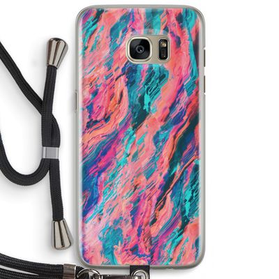 Electric Times: Samsung Galaxy S7 Edge Transparant Hoesje met koord