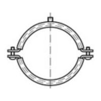 TOOLCRAFT 137794 Buisbeugel Schroefbuisklemmen 53 mm Galvanisch verzinkt staal 50 stuk(s) - thumbnail