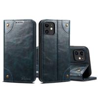 Voor iPhone 11 barok eenvoudige horizontale Flip lederen draagtas met houder & kaartsleuven & portemonnee (blauw) Voor iPhone 11 barok eenvoudige horizontale Flip lederen draagtas met houder & kaartsleuven & portemonnee (blauw)
