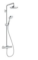 Hansgrohe Croma Select S 180 2jet Showerpipe Chroom - thumbnail