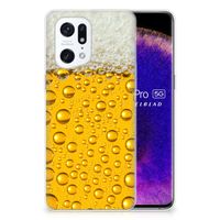 OPPO Find X5 Pro Siliconen Case Bier - thumbnail