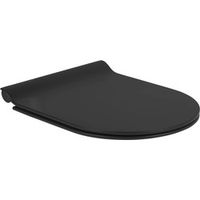 Ben Slim toiletbril met softclose en quick Release Mat zwart Ben Slim toiletbril met softclose en quick Release Mat zwart