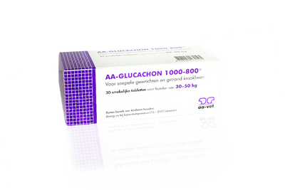 AA Glucachon 1000/800mg 30 tabletten