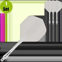 Winmau Winmau Fusion Flight en Shaft - Wit