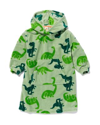 051 Kinder Nachthemd Fleece Dino Onesize Maat 98 - 128 (.)