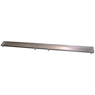 Wiesbaden RVS Tegelrooster voor Douchegoot 90x7 cm - Omkeerbaar Design