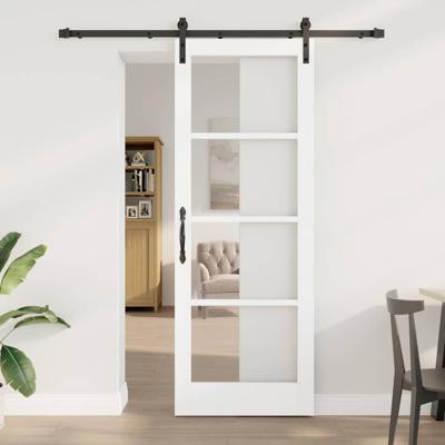Schuifdeur ORKDAL Wit 78 x 211 cm Massief grenenhout