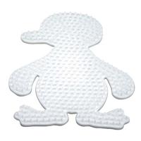 Hama strijkkralen grondplaat pinguin
