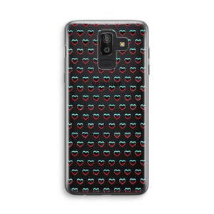Hartjes: Samsung Galaxy J8 (2018) Transparant Hoesje