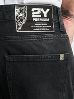 2Y / Slim Fit Jeans Doran in zwart - thumbnail