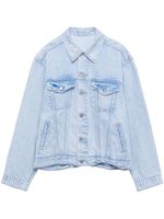 Simkhai veste en jean Lambert à ornements en cristal - Bleu - thumbnail