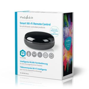 Nedis SmartLife IR-Afstandsbediening | Wi-Fi | 5 m | 38 KHz | 1 stuks - WIFIRC10CBK WIFIRC10CBK