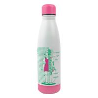 Squid Game Thermo Water Bottle Young-hee Blue & White Print