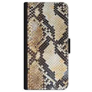 iPhone 11 flipcase - Golden snake