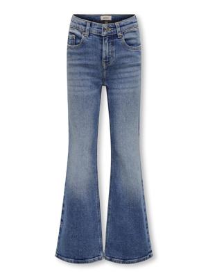 Kids ONLY winter jeansbroek meisjes - blauw - KogJuicy - flared fit