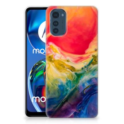 Smartphone hoesje Motorola Moto E32/E32s Watercolor Dark
