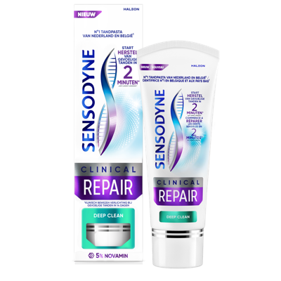 Sensodyne Clinical Repair Deep Clean Tandpasta