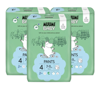 Moomin Baby Ecologische Luierbroekjes 4 Maxi Voordeelverpakking