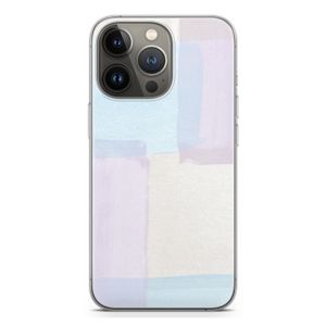 Square pastel: iPhone 13 Pro Transparant Hoesje