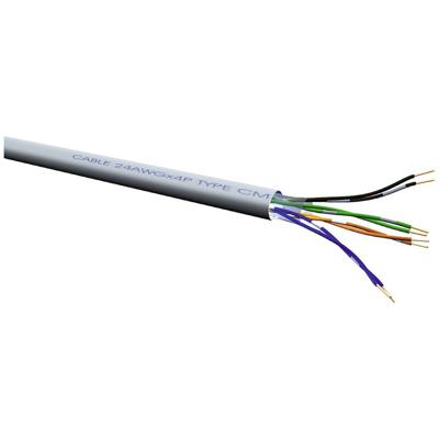 Value 21.99.0596 Netwerkkabel CAT 5e U/UTP Grijs 300 m