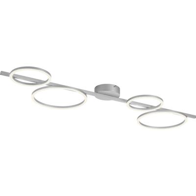 Just Light 14211-21 MINI RITUS LED-plafondlamp LED LED vast ingebouwd 36 W Zilver