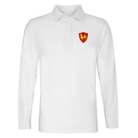 Rugby Vintage - Frankrijk Retro Rugby Shirt 1960's - Wit - thumbnail