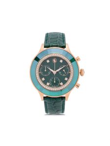 Swarovski montre Octea Lux Chrono 37 mm - Vert