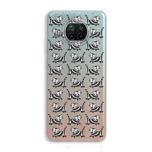Zwarte poes: Xiaomi Mi 10T Lite 5G Transparant Hoesje