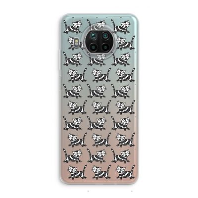 Zwarte poes: Xiaomi Mi 10T Lite 5G Transparant Hoesje