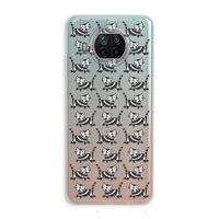 Zwarte poes: Xiaomi Mi 10T Lite 5G Transparant Hoesje