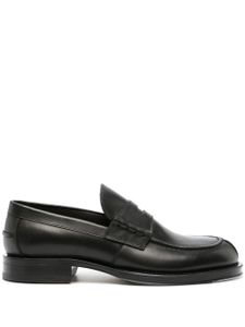 Lanvin mocassins en cuir à entaille penny - Noir