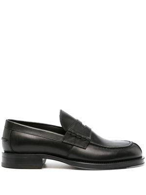 Lanvin mocassins en cuir à entaille penny - Noir