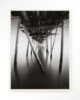 Urban Cotton Wandkleed 'Underworld' 110 x 145cm in Floating Frame - off white