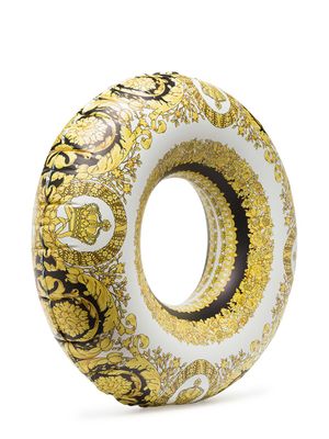 Versace bouée gonflable à imprimé baroque - Jaune