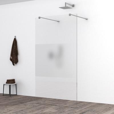 Wiesbaden Inloopdouche 900x2000mm - Nano Coating - Helder en Melkglas