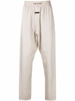 Fear Of God pantalon sarouel à taille à logo - Tons neutres