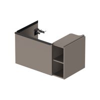 Badmeubel Duravit D-Neo Wand 78.4x45.2x44 cm Links Mat Basalt Duravit