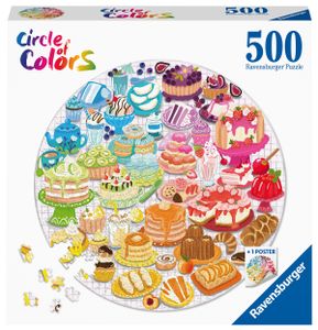 Ravensburger puzzel 500 stukjes circle of colors-Animals