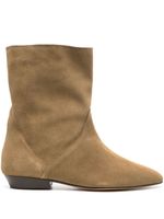 ISABEL MARANT bottines Slaine en daim - Tons neutres - thumbnail