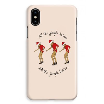 Jingle Ladies: iPhone XS Max Volledig Geprint Hoesje