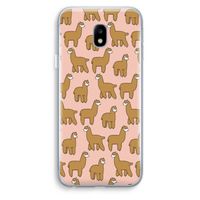 Alpacas: Samsung Galaxy J3 (2017) Transparant Hoesje