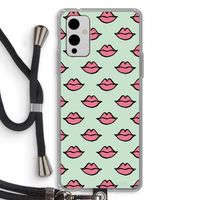Lipjes: OnePlus 9 Transparant Hoesje met koord