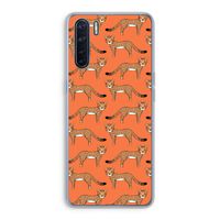 Cheetah: Oppo A91 Transparant Hoesje