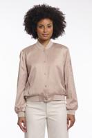 Rino - Pelle Bomber Jacket Banner.7002621 Jackets Smoked Pearl