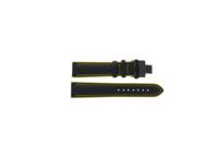 Horlogeband Certina C0344533636700A / C600020871 Leder Zwart 20mm