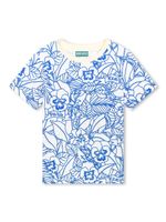 Kenzo Kids t-shirt en coton à imprimé graphique - Blanc - thumbnail